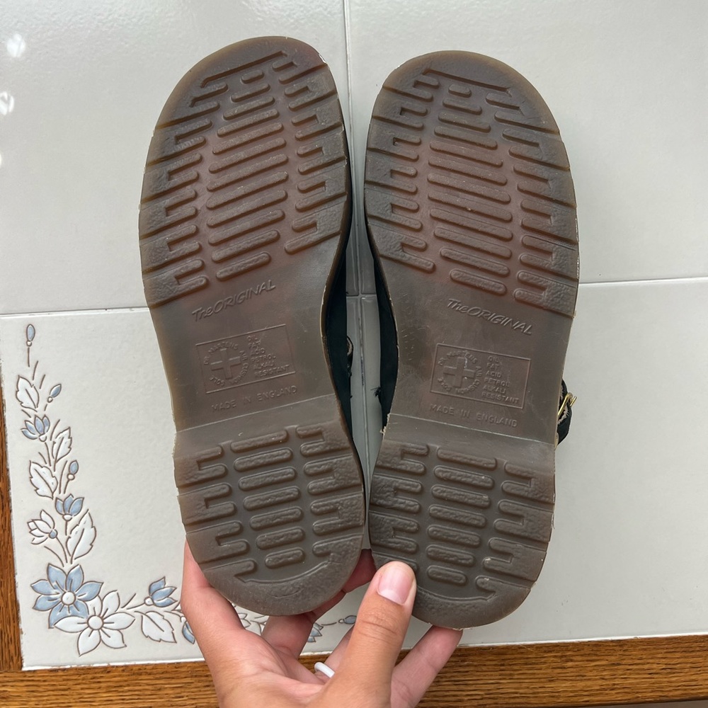Dr. Martens Black Mary Jane Shoes - Picture 5 of 7